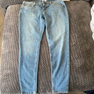 Women’s denim jeans.